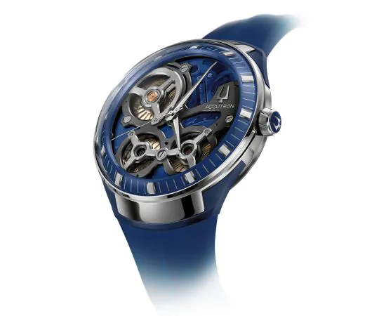 Bulova 28A208 Accutron DNA Casino Limited Edition blue orologio da