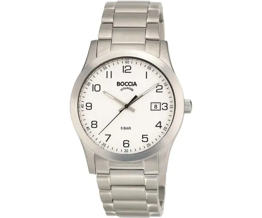 Boccia 3616-01 Orologio Uomo Titanio 39mm 5ATM