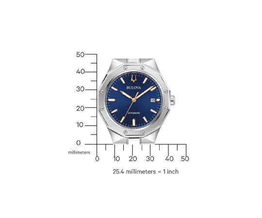 orologio BULOVA Automatico Classico da Uomo Clipper - Gioielli