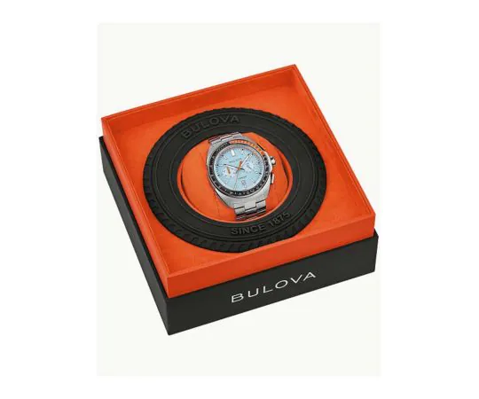 Bulova Orologio Da Uomo Modello 98B432 – Cronografo Racer In Acciaio, Sportivo Ed Elegante, Quadro Analogico