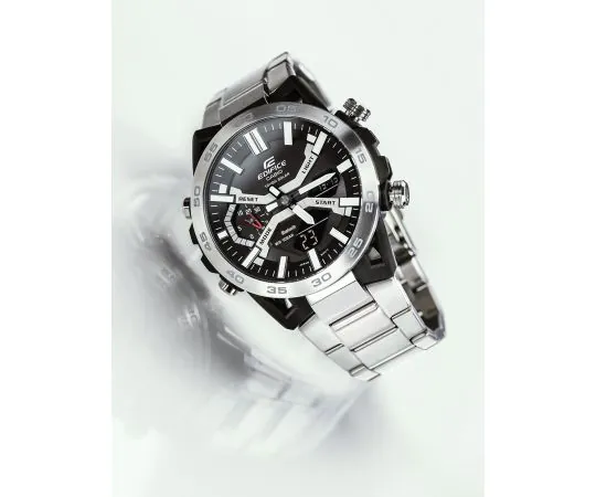 Casio Edifice ECB-2000DC-1AEF Orologio Uomo, Quarzo, Acciaio, Bluetooth, Solare, Cronometro - 6