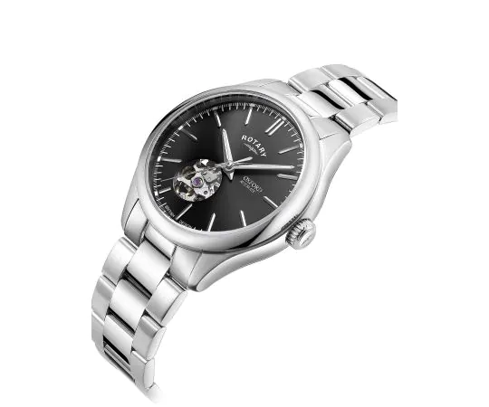 OXFORD Orologio Da Polso Nero - Design Classico E Semplice Uomo/Donna - 4