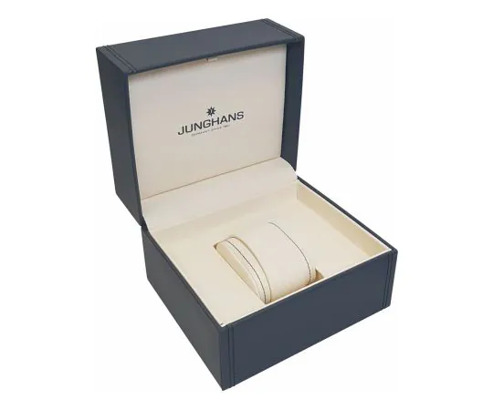 JUNGHANS Orologio da uomo solare radiocontrollato Force Mega Solar ceramica/blu ghiaccio 18/1400.44