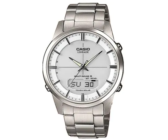 Casio Wave Ceptor Orologio Uomo Radiocontrollato - Digitale, Solare, Impermeabile 10 Bar, Luce LED Automatica - 3
