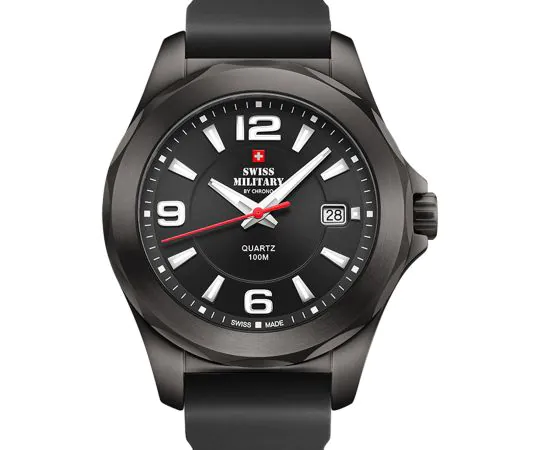 Orologio al quarzo da uomo di lusso cinturino in silicone