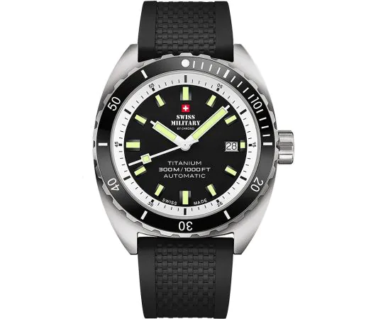 Swiss Military Diver Titanio Automatico 42 mm orologio