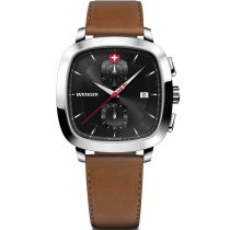 Wenger 01.1933.102 Orologio Da Uomo Vintage Classico Cronografo 40mm 5ATM
