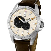 Jacques Lemans 1-1775B Liverpool Automatico Orologio Uomo 48mm 10ATM