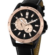 Jacques Lemans 1-1775F Liverpool Orologio Uomo Automatico Orologio Uomo 48mm 10ATM