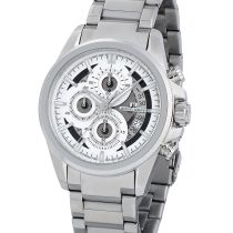Jacques Lemans 1-1847F Liverpool Cronografo Orologio Uomo 