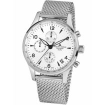 Jacques Lemans 1-1935E London Automatico Cronografo Orologio Uomo 