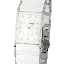 Jacques Lemans 1-1940G Dublin Ceramica Orologio Donna 24 x 28 mm