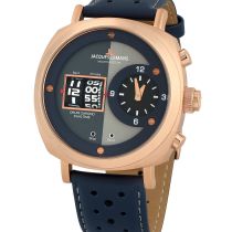 Jacques Lemans 1-2058D Lugano Orologio Uomo 44mm 5ATM