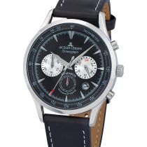 Jacques Lemans 1-2068A Retro Classico Cronografo Orologio Uomo