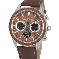 Jacques Lemans 1-2115B Eco Power Wood Orologio Uomo 44mm 10ATM
