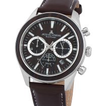 Jacques Lemans 1-2115C Eco Power Wood Orologio Uomo 44mm 10ATM