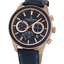 Jacques Lemans 1-2115E Eco Power Apple Orologio Uomo 44mm 10ATM
