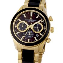 Jacques Lemans 1-2115L Eco Power Wood Orologio Uomo 44mm 10ATM