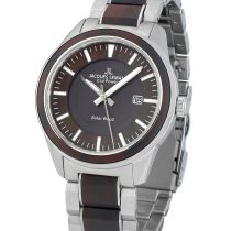 Jacques Lemans 1-2116G Eco Power Wood Orologio Uomo 40mm 10ATM