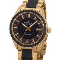 Jacques Lemans 1-2116J Eco Power Wood Orologio Uomo 40mm 10ATM