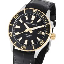Jacques Lemans 1-2131C Hybromatic Orologio Uomo 43mm 10ATM
