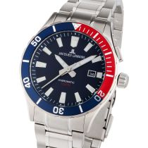 Jacques Lemans 1-2131E Hybromatic Orologio Uomo 42mm 10ATM