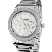 Jacques Lemans 1-2151F Venice Orologio Donna Cronografo 38mm 5ATM