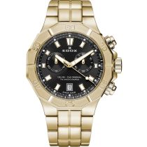 Edox 10113-37JM-NID Delfin Cronografo Orologio Uomo 43mm 20ATM