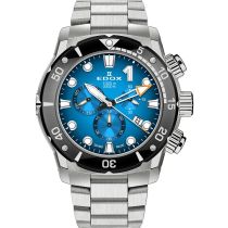 Edox 10242-TINM-BUIDN CO-1 Cronografo Orologio Uomo 45mm 100ATM