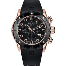 Edox 10242-TINR-NIR CO-1 Cronografo Orologio Uomo 45mm 100ATM