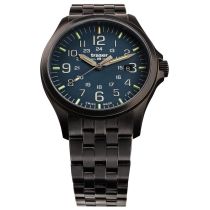Traser H3 108739 P67 Officer GunMetal Blu Orologio Uomo 42mm 