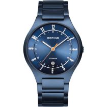 Bering 11739-797 Titanio Orologio Uomo 39mm 5ATM
