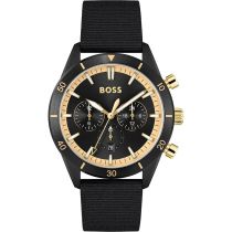 BOSS 1513935 Santiago Cronografo Orologio Uomo 44mm 5ATM