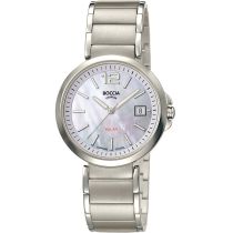Boccia 3332-01 Orologio Femme Solare Titanio Orologio Donna 35mm 5ATM