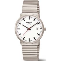 Boccia 3622-04 Orologio Uomo Titanio Zugbanduhr 38mm 5ATM