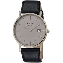Boccia 3637-01 Orologio Homme Titanio Orologio Uomo 37mm 5ATM