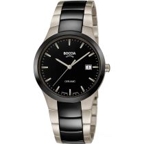 Boccia 3639-01 Orologio Uomo ceramica Titanio 39mm 5ATM
