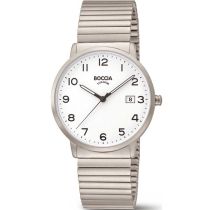 Boccia 3660-01 Orologio Uomo Titanio Zugbanduhr 39mm 5ATM