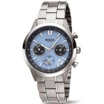 Boccia 3737-01 Orologio Uomo Titanio Cronografo 41mm 5ATM