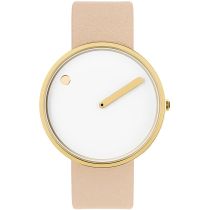 PICTO 43321-6320G Orologio Donna White and Gold 40mm 5ATM