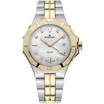 Edox 53020-357JM-NADD Delfin Diver Orologio Donna 38mm 20ATM