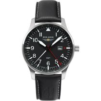 Iron Annie F13 Tempelhof 5644-2 GMT Cuarzo Orologio Uomo 42 mm