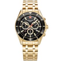 Swiss Alpine Military 7034.9117 Orologio Da Uomo Sierra Cronografo 43mm 10ATM