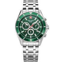 Swiss Alpine Military 7034.9134 Orologio Da Uomo Sierra Cronografo 43mm 10ATM