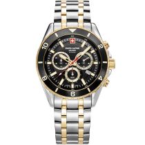 Swiss Alpine Military 7034.9147 Orologio Da Uomo Sierra Cronografo 43mm 10ATM