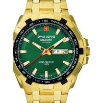 Swiss Alpine Military 7043.1114 Day-Date Orologio Uomo 42mm 10ATM