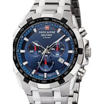 Swiss Alpine Military 7043.9235 cristallo di zaffiro crono