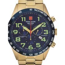 Swiss Alpine Military 7047.9115 Cronografo Orologio Uomo 45mm 10ATM