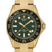 Swiss Alpine Military 7052.1114 Orologio Uomo GMT 42mm 10ATM