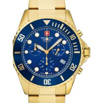 Swiss Alpine Military 7053.9115 Cronografo Orologio Uomo 42mm 10ATM